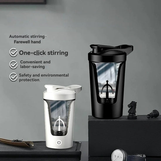 Shaker électrique protéines fitness - Wellness Fusion