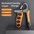 Extenseur poignet gymnastique réglable - coloris orange - Wellness Fusio
