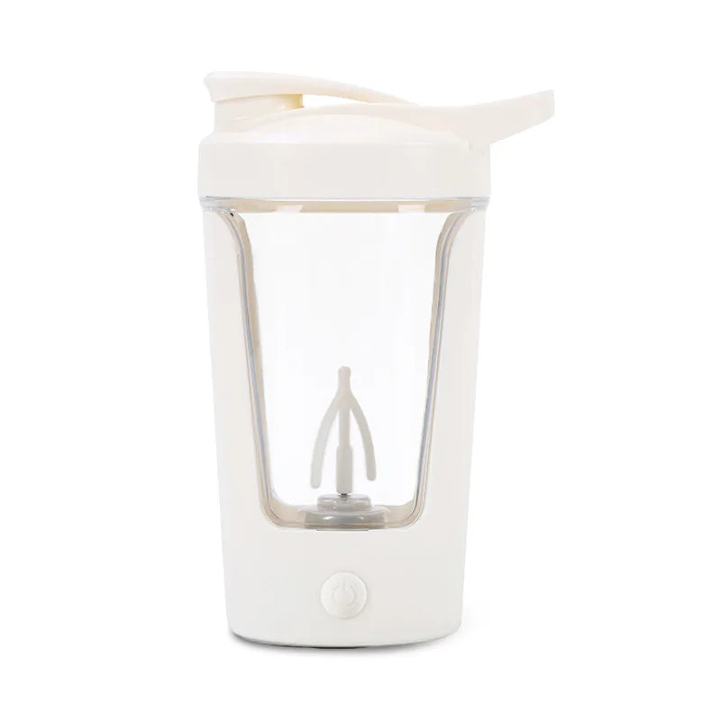Shaker électrique protéines fitness - coloris blanc - Wellness Fusion