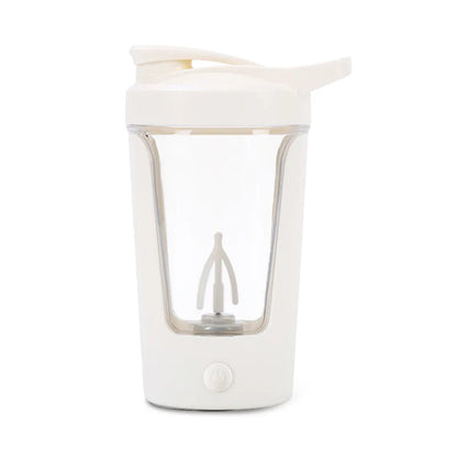 Shaker électrique protéines fitness - coloris blanc - Wellness Fusion