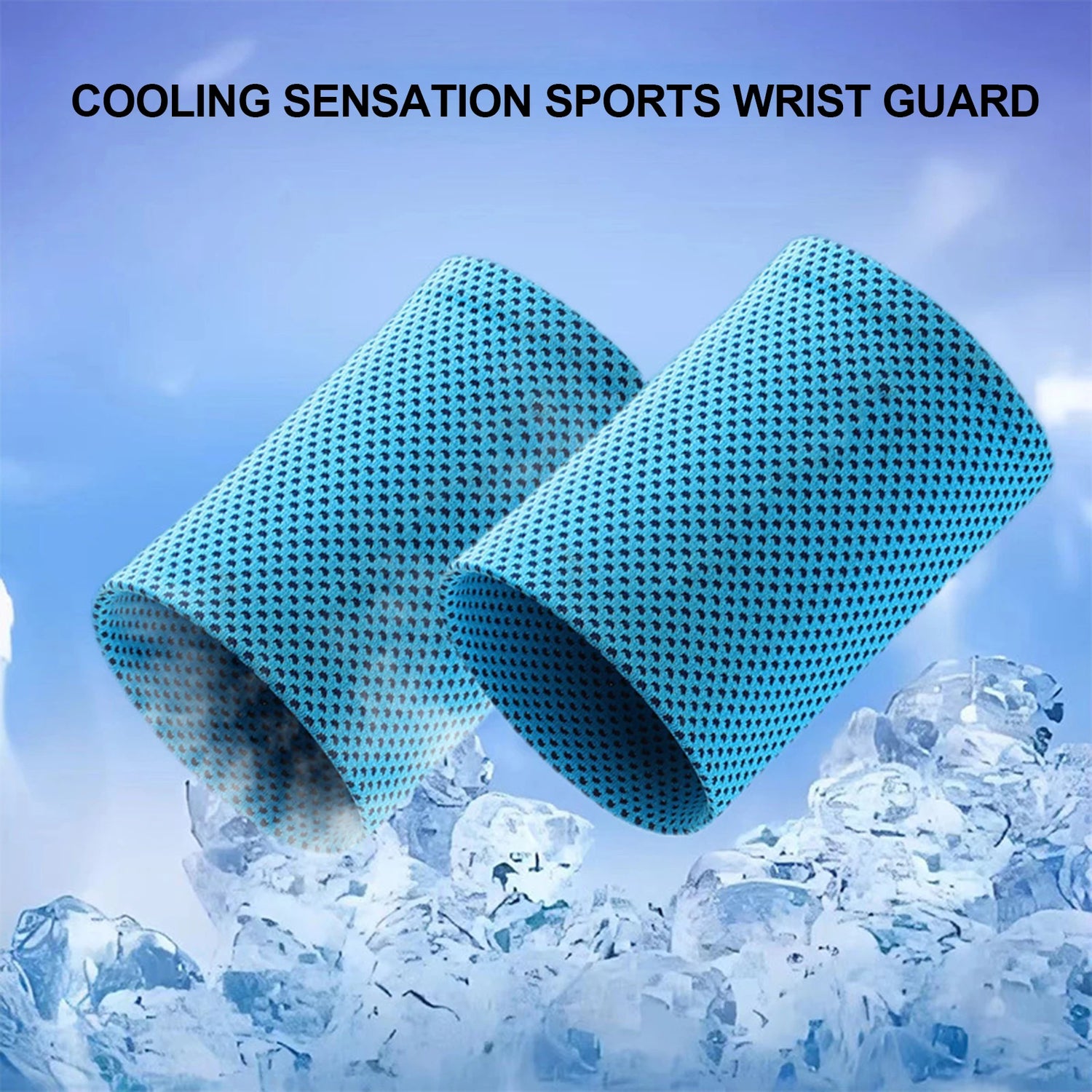 Bracelets sport rafraîchissants confort maintien absorption - Wellness Fusion