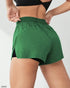 Short sport femme taille haute coupe slim respirante été fitness - Wellness Fusion