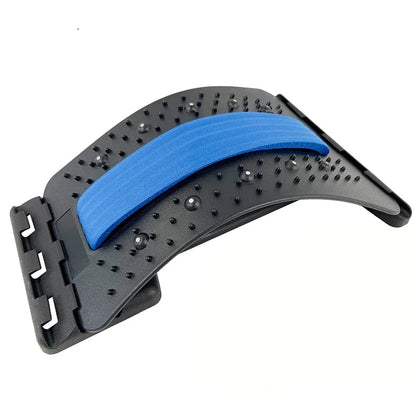 Appareil massage lombaire soulagement dos - coloris bleu - Wellness Fusion