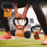 Poignée kettlebell haltère trou unique - Wellness Fusion