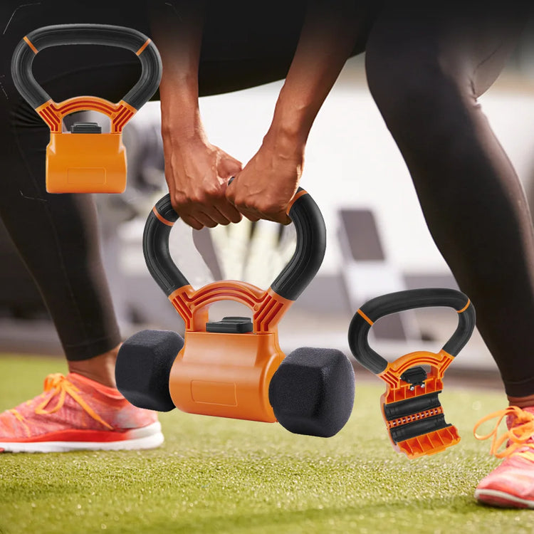 Poignée kettlebell haltère trou unique - Wellness Fusion
