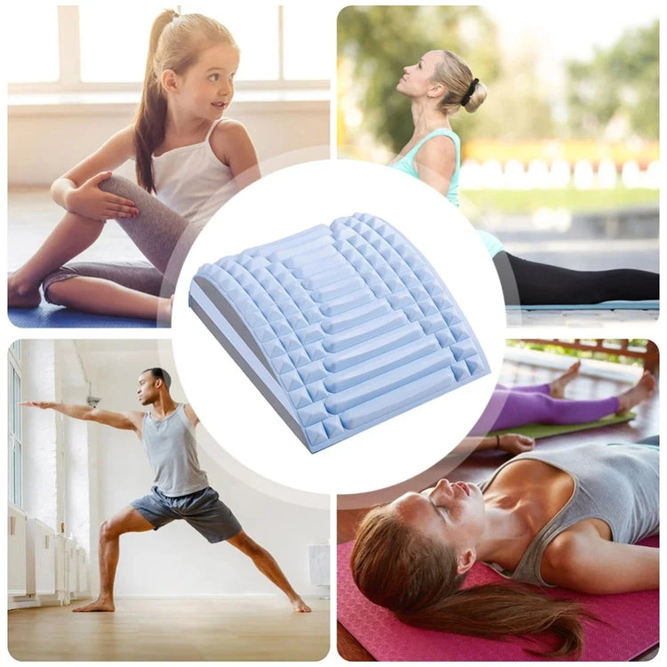 Civière massage dos support colonne lombaire chronique - Wellness Fusion