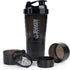 Shaker protéine 500ml portable mélangeur fitness - coloris noir - Wellness Fusion