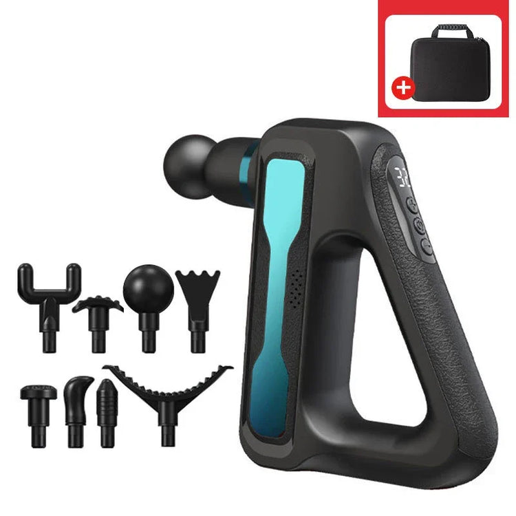 Pistolet massage électrique fascia récupération musculaire - Wellness Fusion