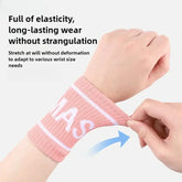 Bandeau poignet sport antidérapant maintien fitness musculation running - Wellness Fusion