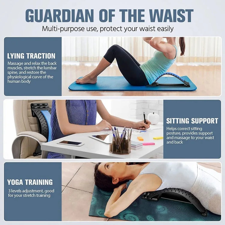 Appareil massage lombaire soulagement dos - Wellness Fusion