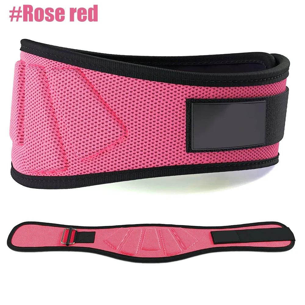 Ceinture musculation professionnelle profiler - coloris rose - Wellness Fusion