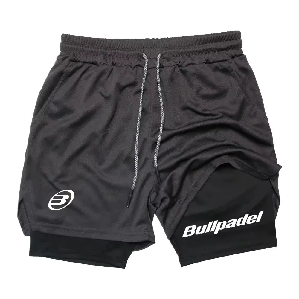 Short sport homme respirant séchage rapide fitness - coloris noir - Wellness Fusion