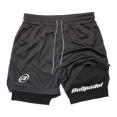 Short sport homme respirant séchage rapide fitness - coloris noir - Wellness Fusion