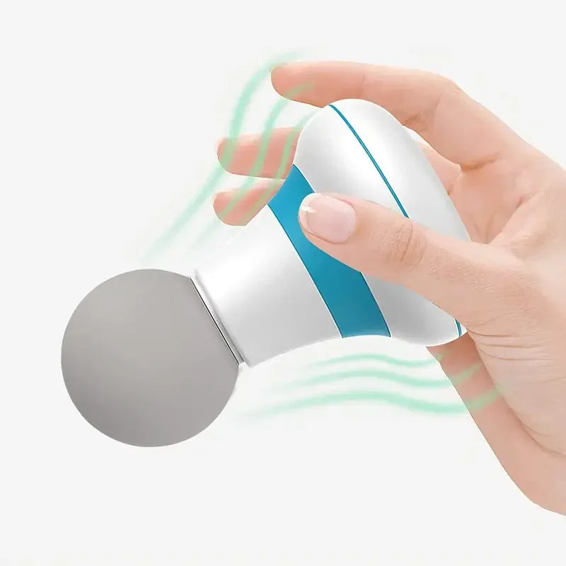 Mini pistolet massage portable percussion tissus profonds - coloris blanc - Wellness Fusion