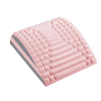 Civière massage dos support colonne lombaire chronique - coloris rose - Wellness Fusion