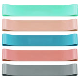 Différent Resistance Bands Yoga Band Fitness Exercice Training Hip Tension Band Leg Squat Dance Elastique Loop Stretch Band