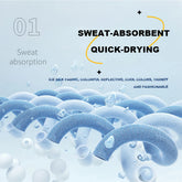 Bandeau sport respirant course à pied - Wellness Fusion