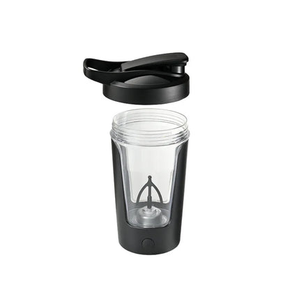 Shaker électrique protéines fitness - coloris noir - Wellness Fusion