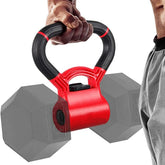 Poignée kettlebell haltère trou unique - Wellness Fusion