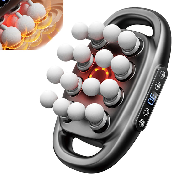 Ensemble pistolets massage 16 têtes masseur électrique relaxant - Wellness Fusion